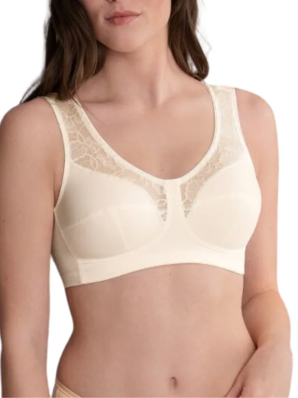 MicroEnergen Support Soft Cup Bra - Champagne