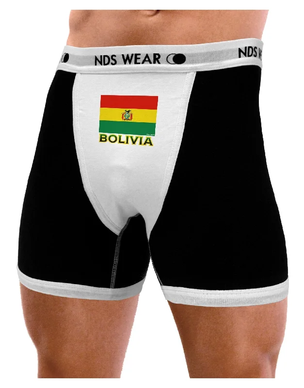 Bolivia Flag Mens Boxer Brief Underwear