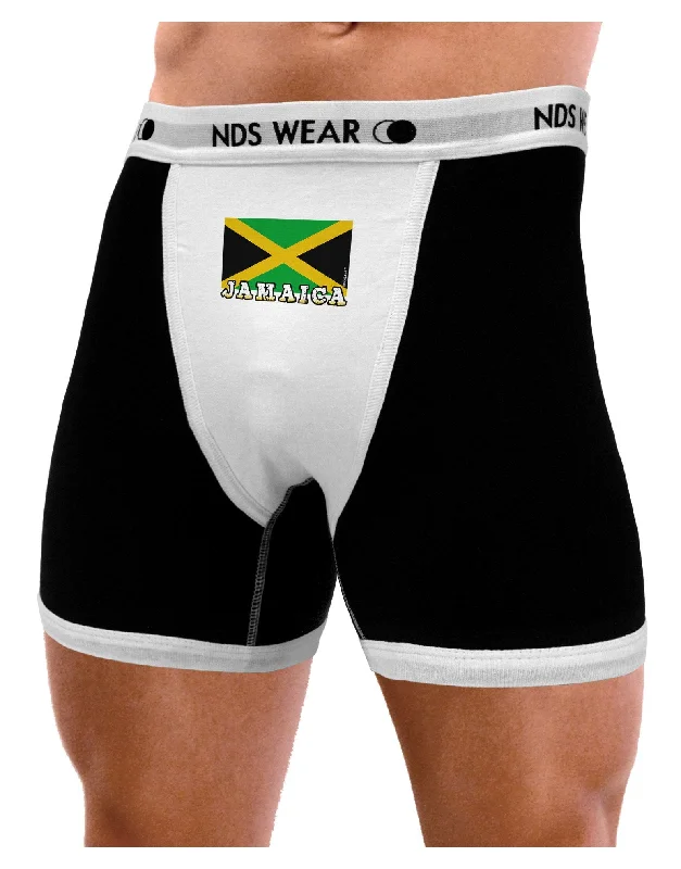 Jamaica Flag Mens Boxer Brief Underwear