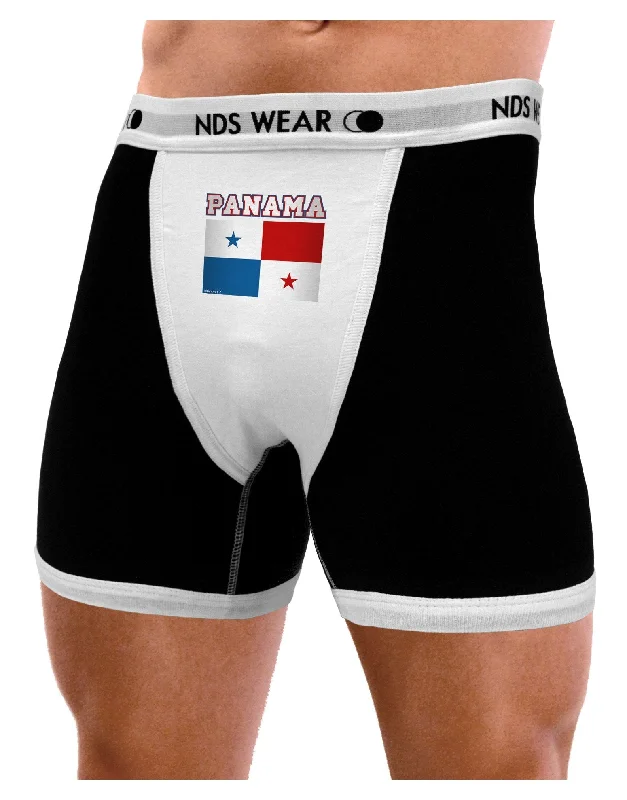 Panama Flag Mens Boxer Brief Underwear