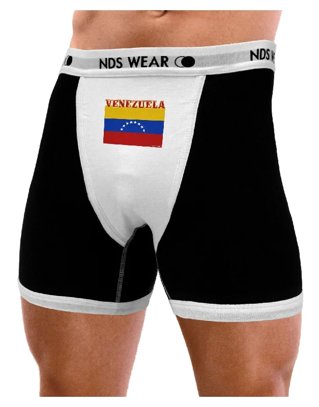 TooLoud Venezuela Flag Mens Boxer Brief Underwear