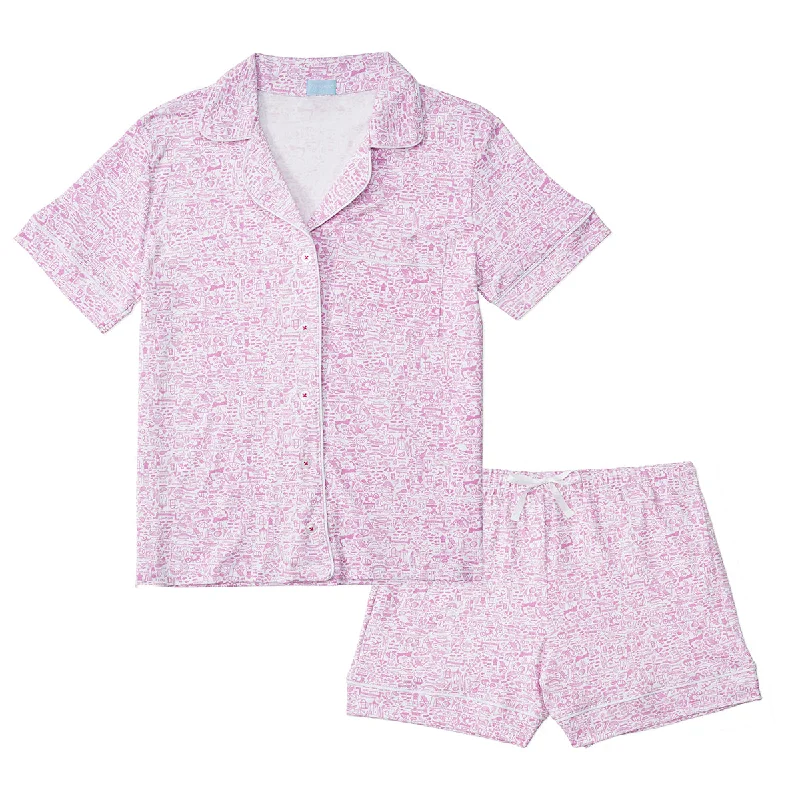 Cape Cod Women’s Button Front Short Pajama Set