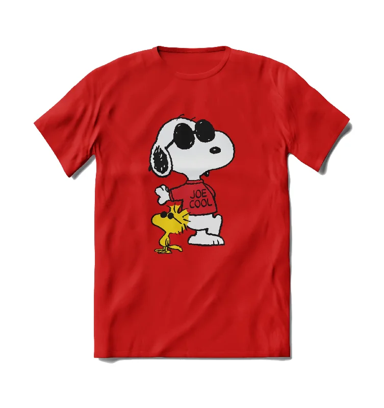 Peanuts Snoopy Joe Cool Short Sleeve T-Shirt (Butterblend Sleepshirt Fabric)