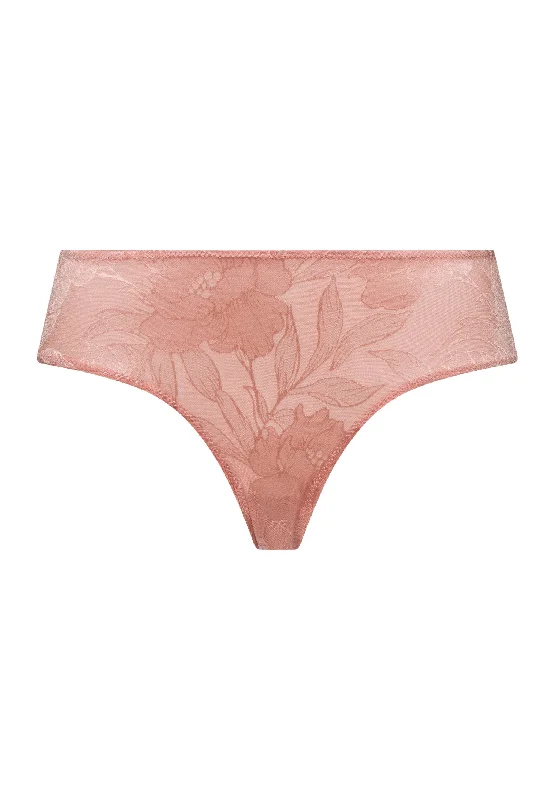 Tina Floral Hi-Cut Brief | Mocha Powder 70927-2305