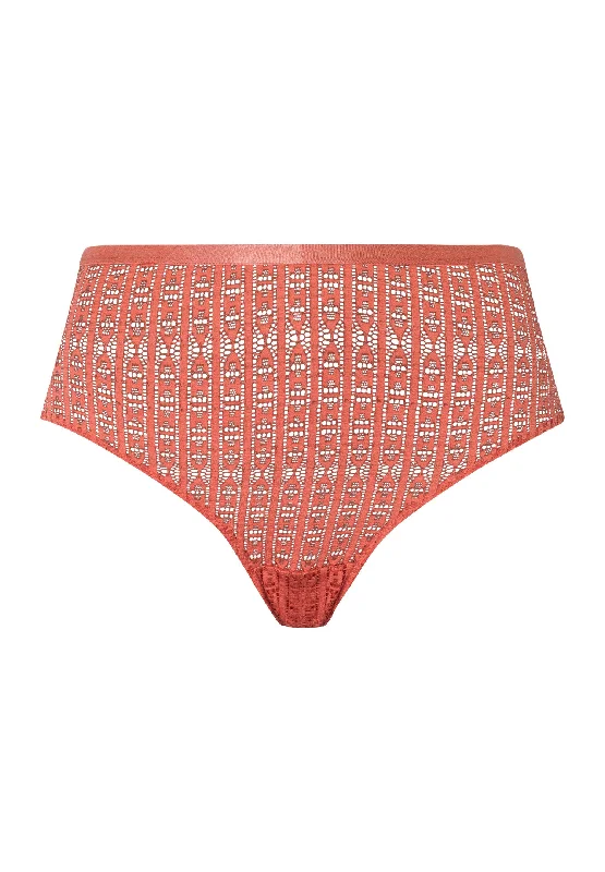 Hedy Hi Cut Brief | Apricot Brandy 70941-2294