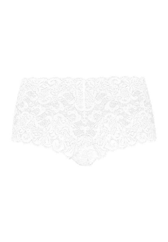 Luxury Moments Lace Boyleg | White 71447-101