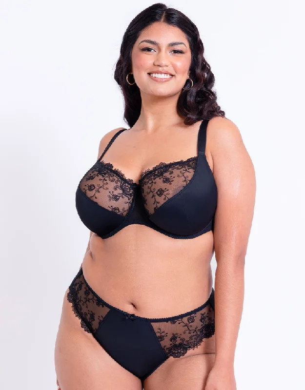 Adore Qiyara Balconette Bra Black