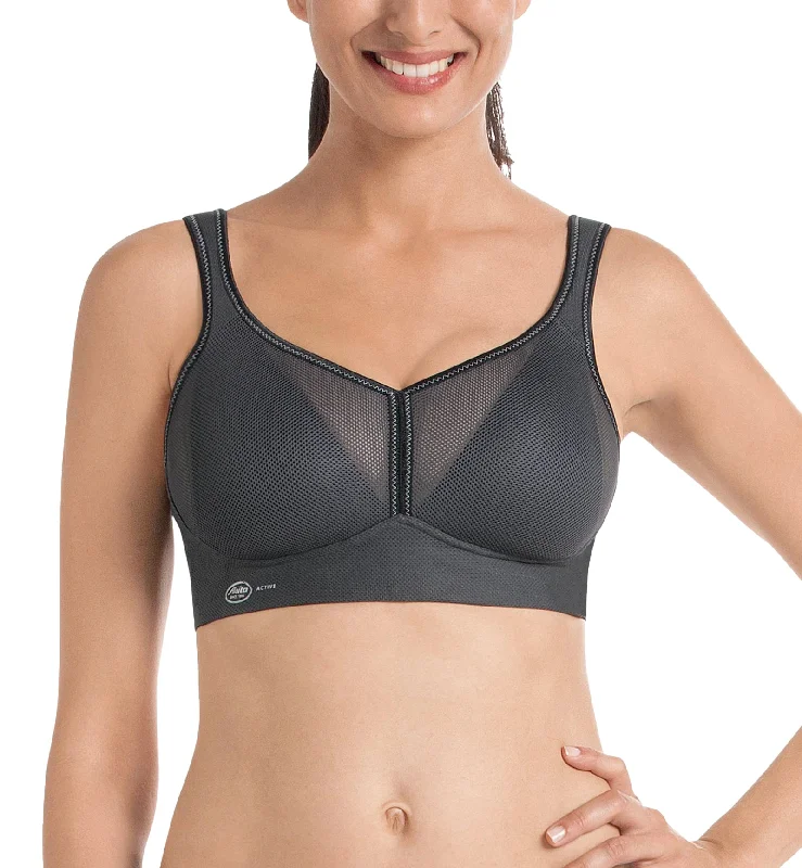 Anita Active Air Control Delta Pad Softcup Sports Bra (5544) - Anthracite