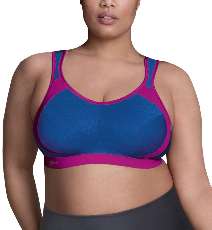 Anita Extreme Control Wireless Sports Bra (5527) - Pacific Blue