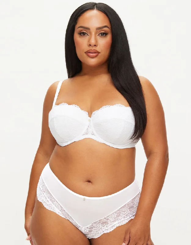 Ann Summers Sexy Lace Balconette Bra White