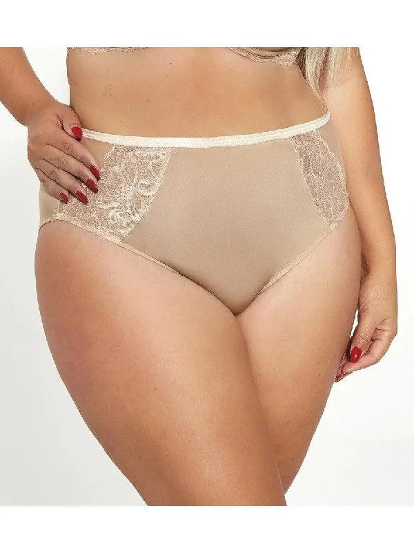 Dark Beige Opal High Waist Brief