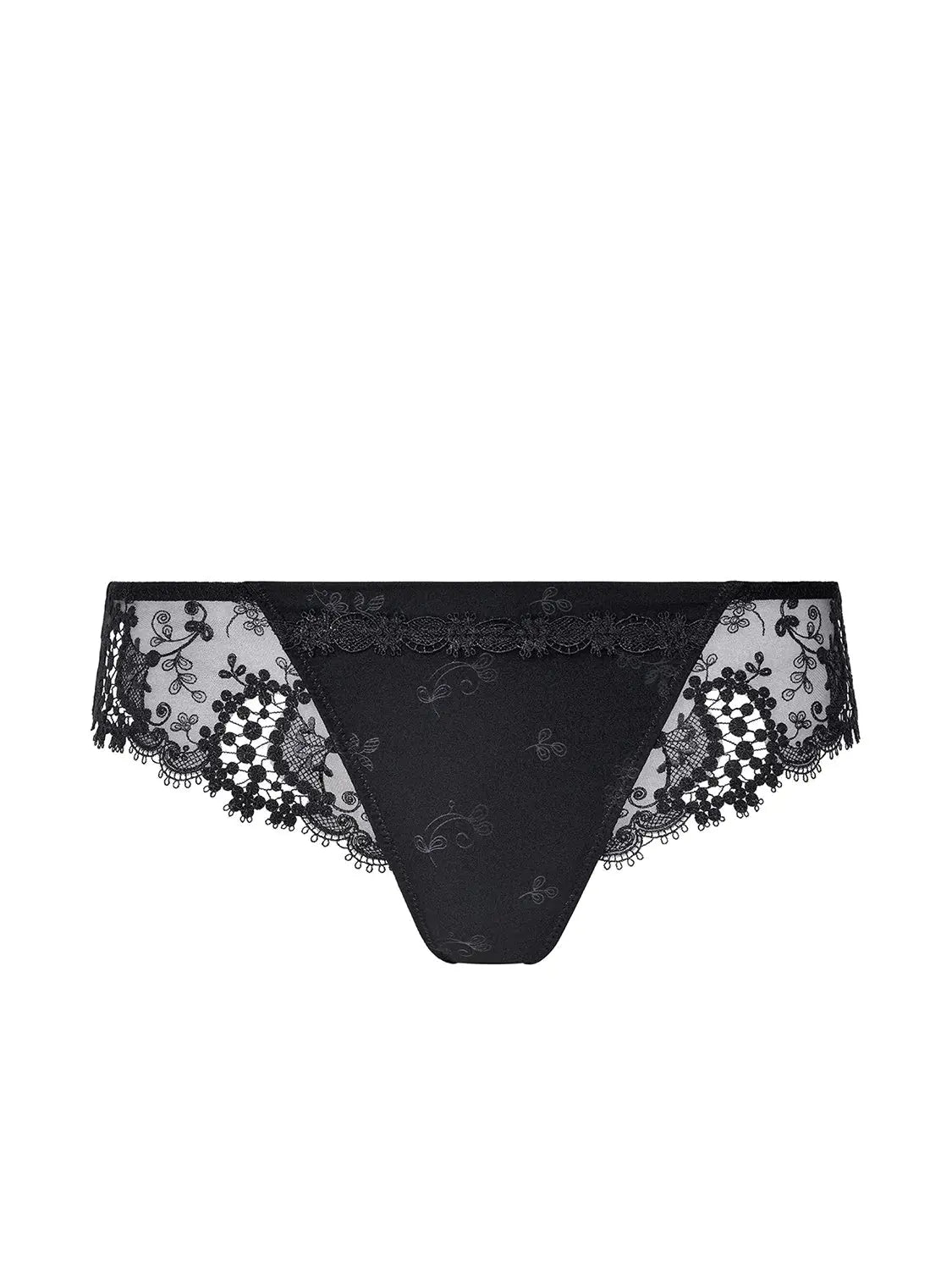 Black Simone Perele Wish Briefs.