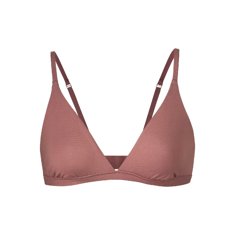 BODY BASICS TRIANGLE BRALETTE | GARNET