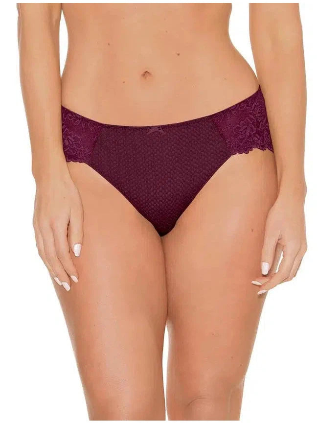 Burgundy Serena Bikini