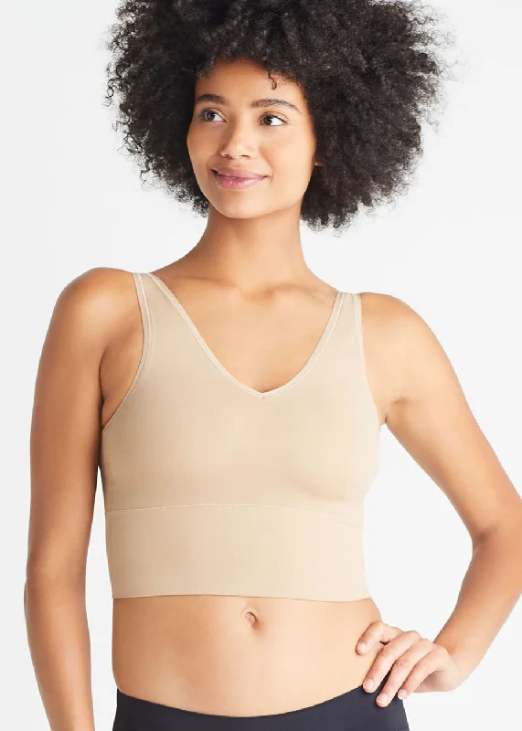 Claudia Longline Bra Top - Seamless