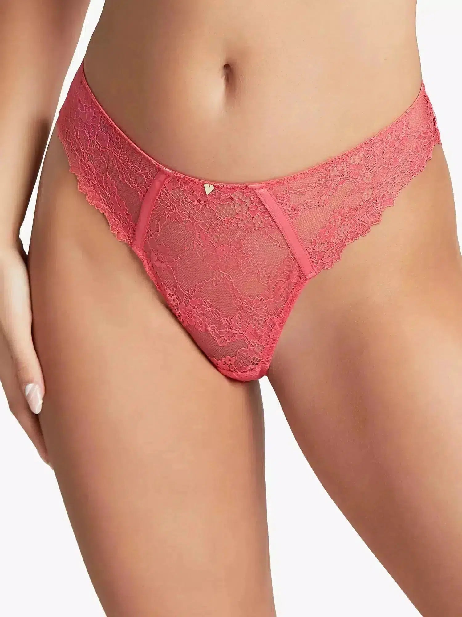 Cleo by Panache Paradise Pink Selena Brazilian Panty