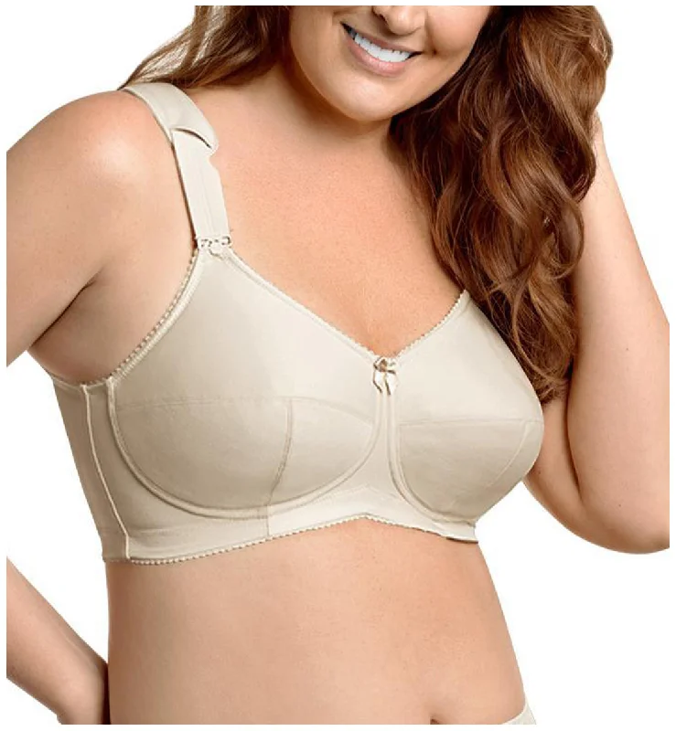 Elila Kaylee 3-Part Cup Full Support Softcup Bra (1505) - Nude