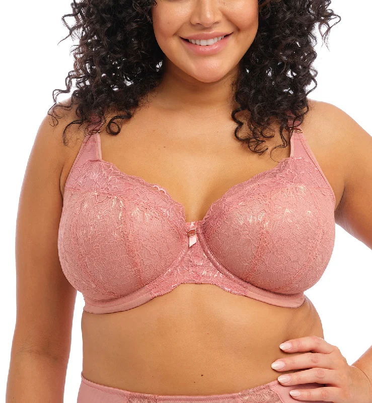 Elomi Brianna Padded Half Cup Underwire Bra (8081) - Ash Rose