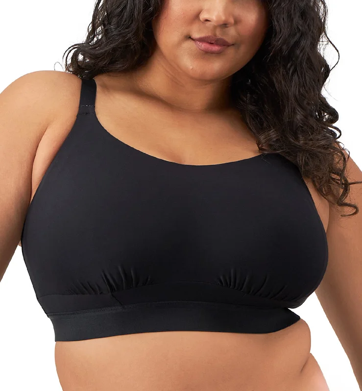 Elomi Downtime Non Wire Bralette (301417) - Black