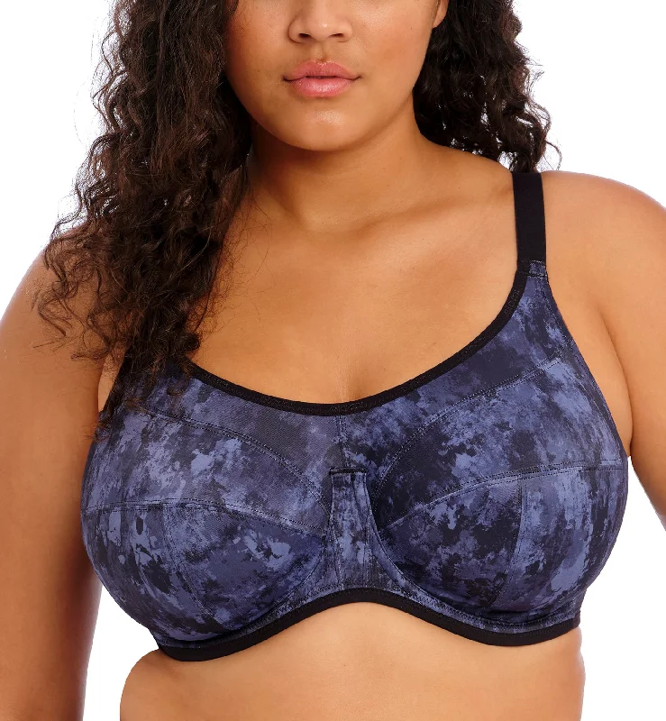 Elomi Energise J-Hook Underwire Sports Bra (8042) - Stormy Haze