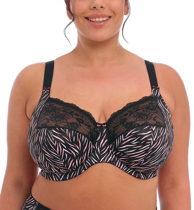 Elomi Morgan Stretch Lace Banded Underwire Bra (4110) - Serengeti