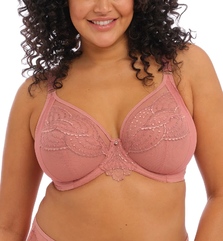 Elomi Priya Plunge Underwire Bra (4550) - Rosegold