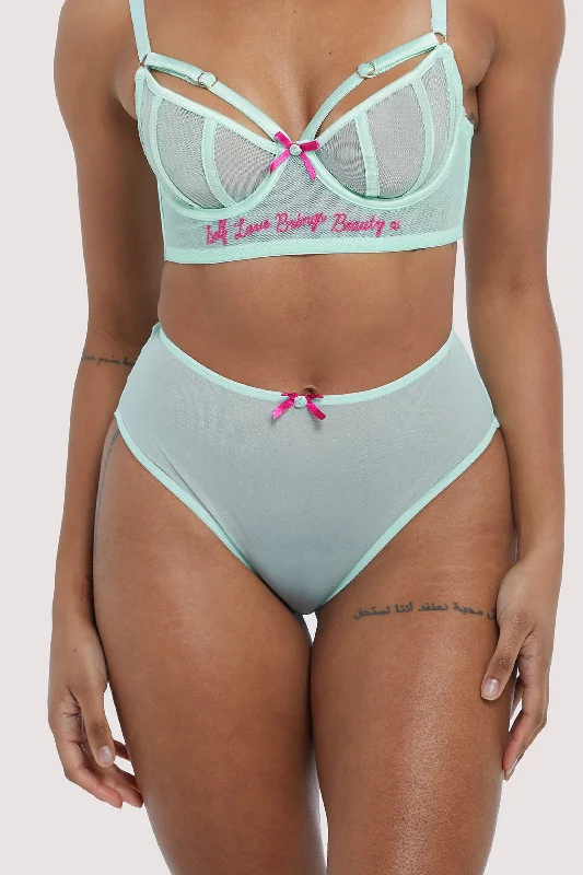 Felicity Hayward High Waist Mint Brief