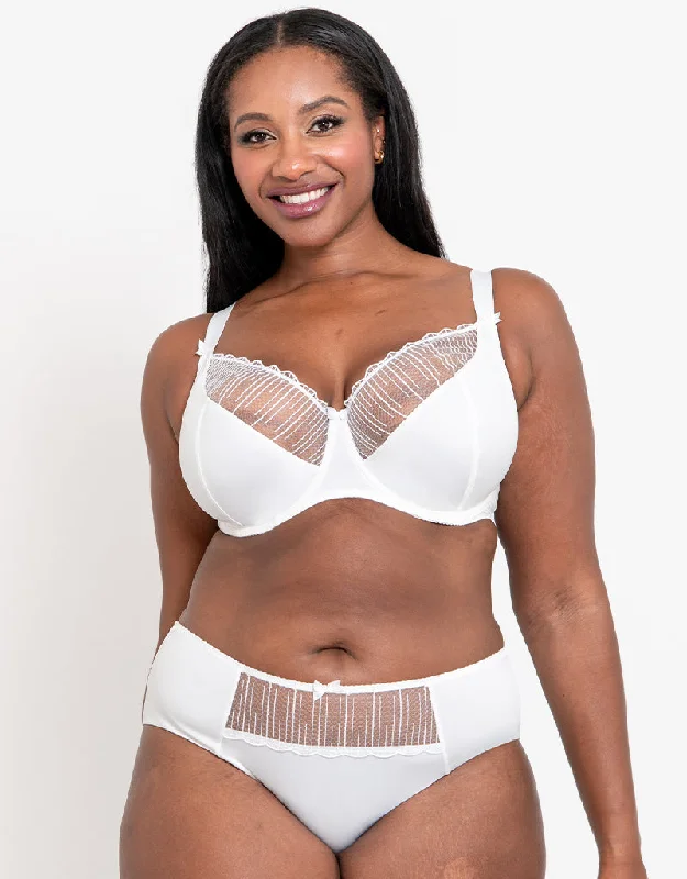 Flirtelle Riley Balcony Bra White