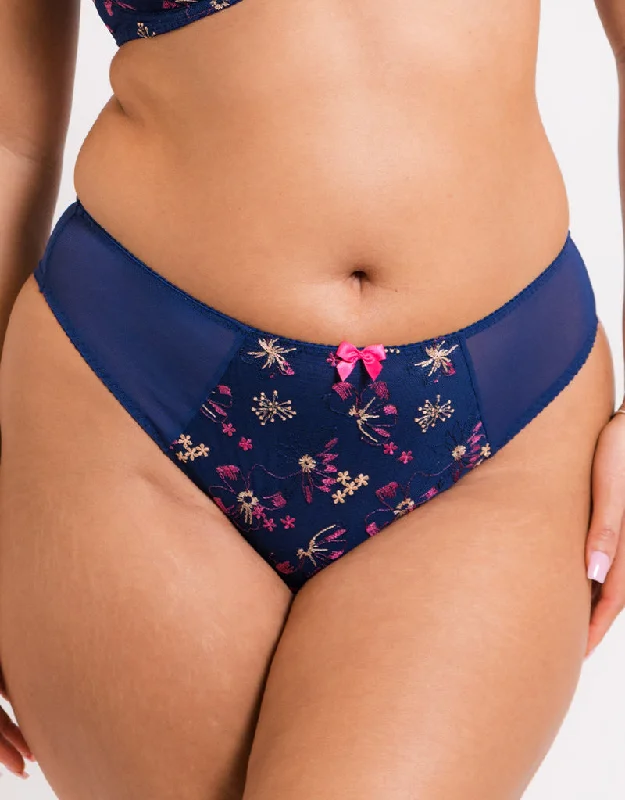 Flirtelle Rosie Brazilian Brief Navy Mix