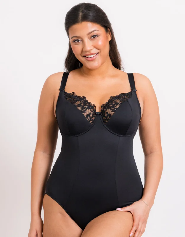 Flirtelle Swirl Balcony Body Black