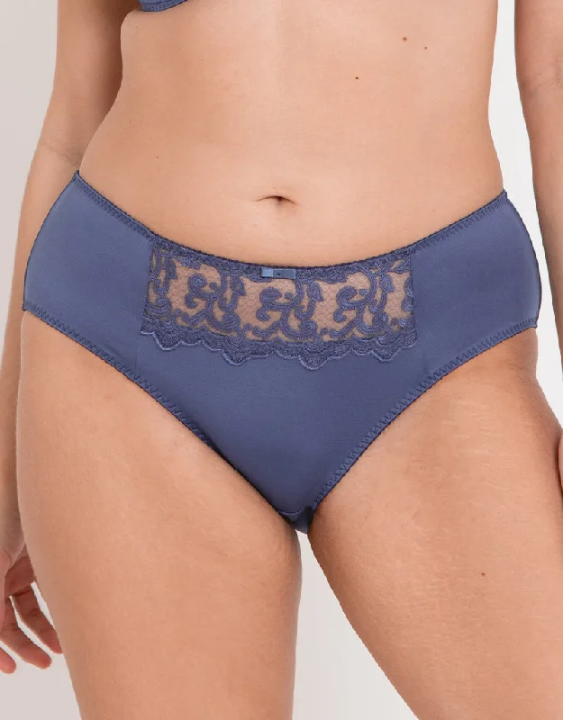 Flirtelle Swirl Brief Denim Blue