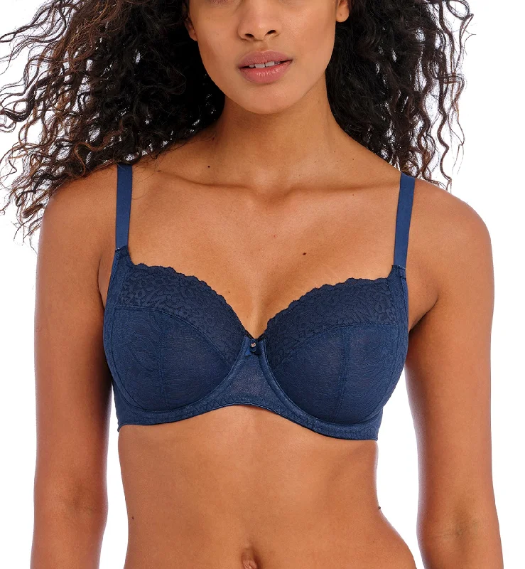 Freya Catwalk Side Support Underwire Bra (402201) - Midnight