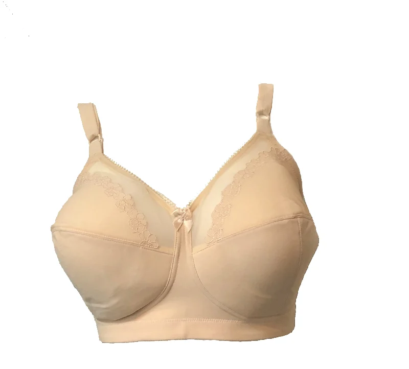 Goddess 304, Crepset Embroidered Soft Cup Bra