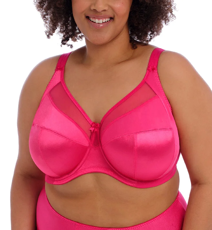 Goddess Keira Support Underwire Bra (6090) - Hot Pink