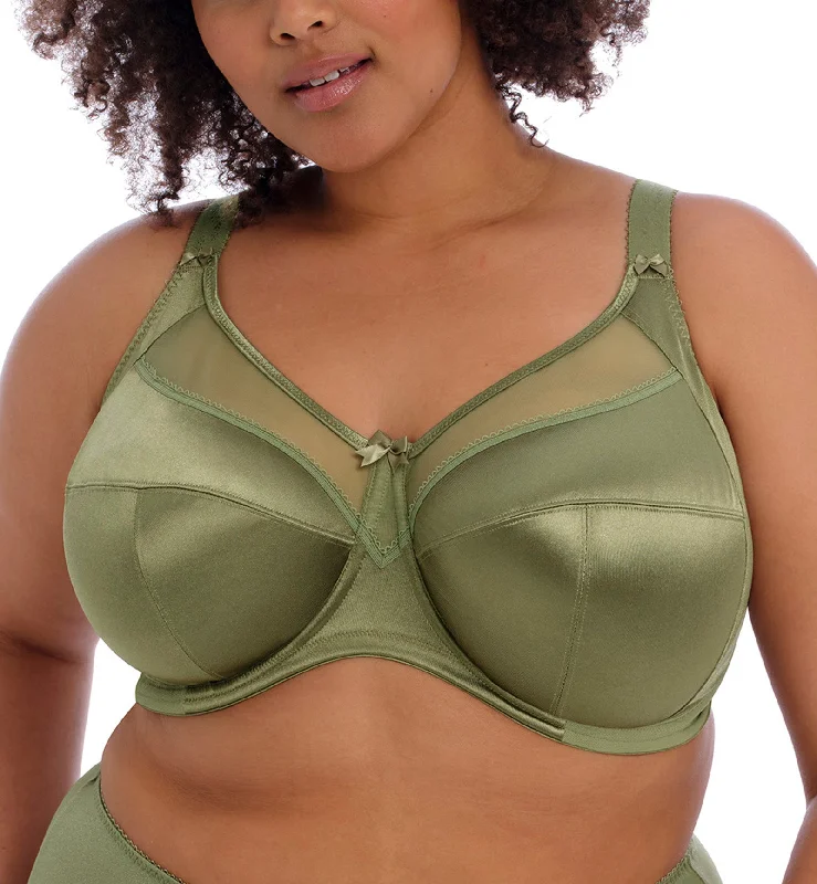 Goddess Keira Support Underwire Bra (6090) - Olive