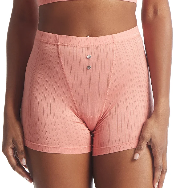 Hanky Panky MellowLuxe Boxer Brief (621252) - Antique Rose