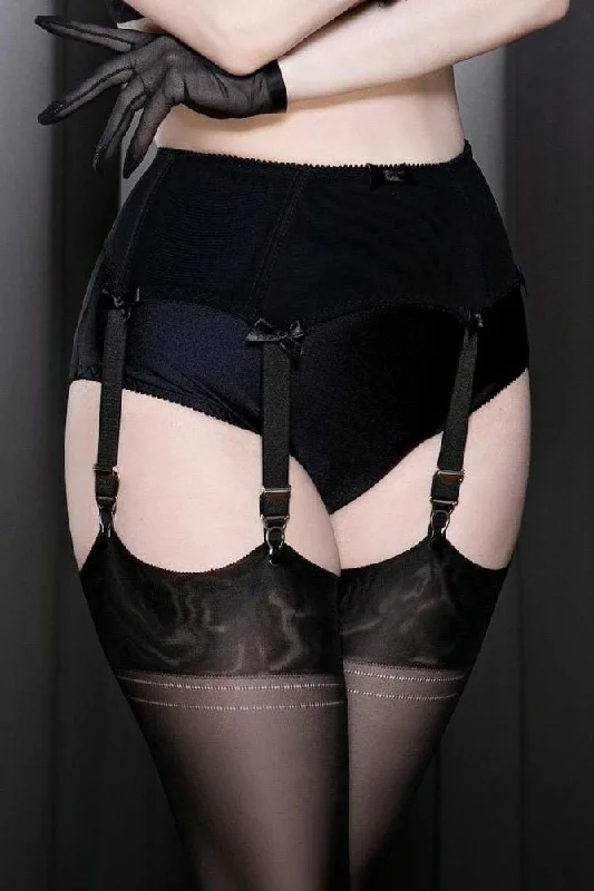 Retro Classics Boned 6-Strap Suspender Belt