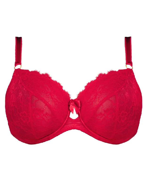 Liaison Paris Balcony Bra Red