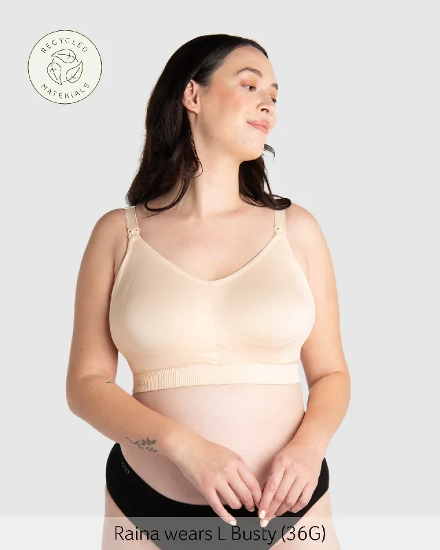 My Everyday Multifit Nursing Bra - Latte Busty