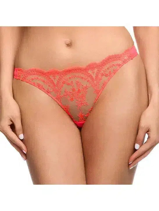 Neon Coral Severine G-String