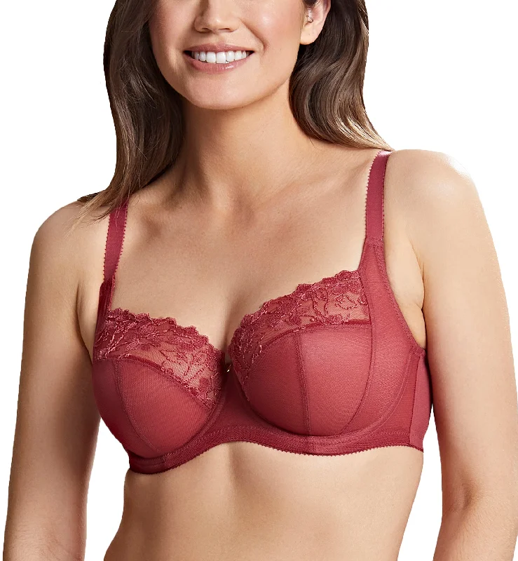 Panache Emilia Full Cup Underwire Bra (10445) - Mineral Red