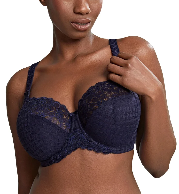 Panache Envy Balcony Underwire Bra (7285) - Navy