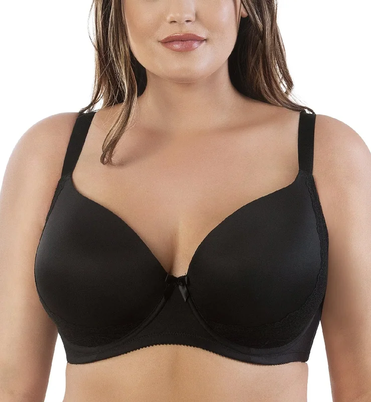 Parfait Casey Molded Plunge Underwire Bra (2801) - Black