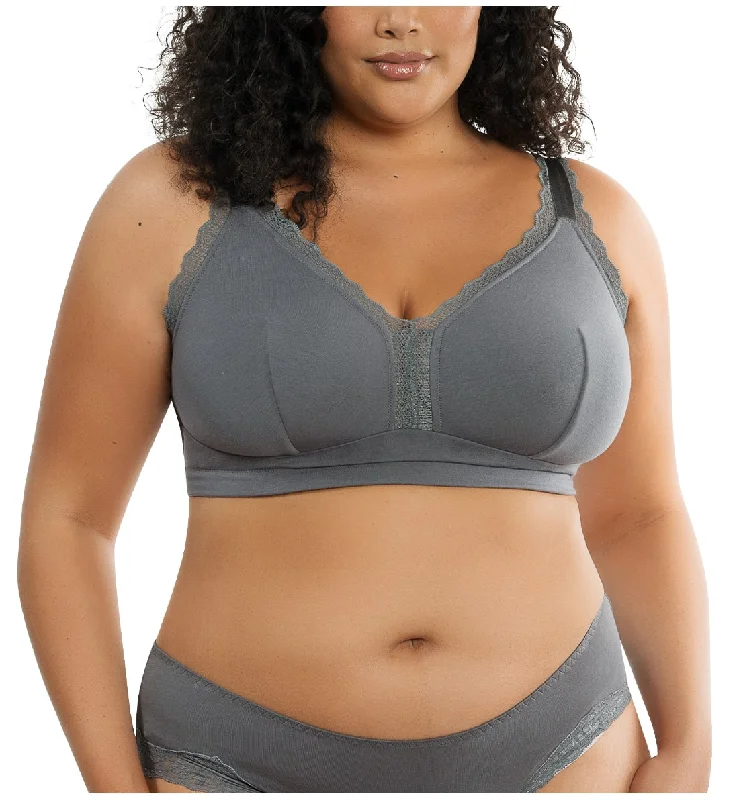 Parfait Dalis Soft Modal Bralette with J-Hook (5641) - Charcoal