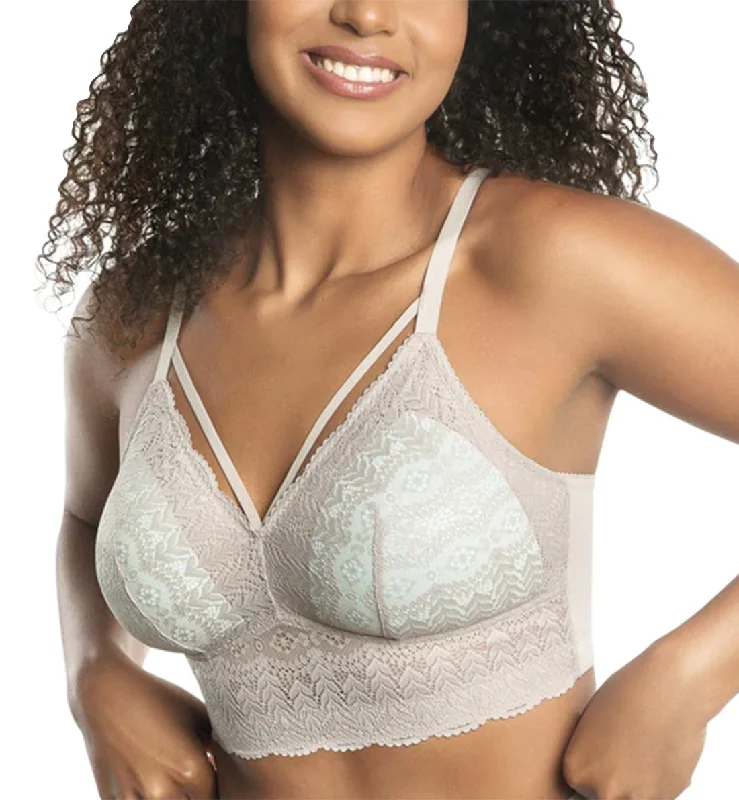 Parfait Mia Lace Longline Bralette (P5951) - Sandstone