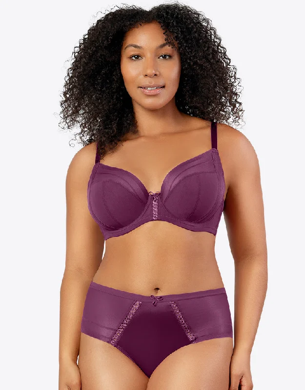 Parfait Shea Plunge Bra Blackberry