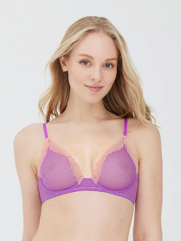 Passion Mesh Unlined Underwire Bra