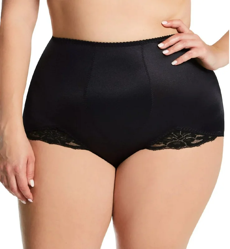 Rago Light Control V-Leg Panty Brief (919) - Black