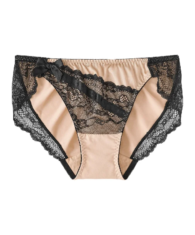 Satin Lace Bikini Panty