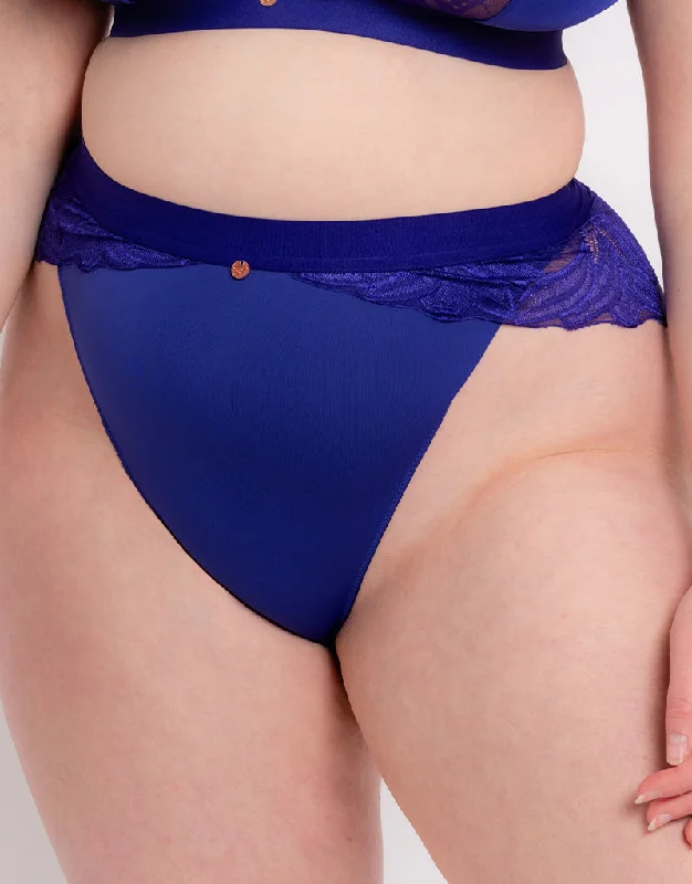 Scantilly Indulgence High Waist Brief Ultraviolet